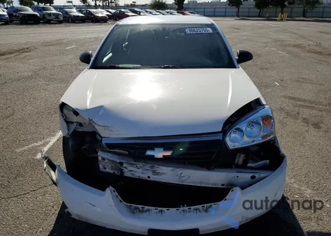 2006 Chevrolet Malibu Ls z USA, uszkodzony, nr VIN 1G1ZS53866F283762